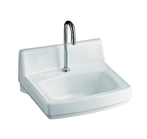 Kohler K-12643-0 Greenwich Wall-Mount Lavatory White