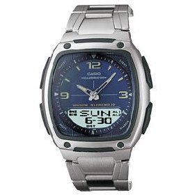 Casio Men's Analog Digital Databank Watch Model AW-81D-2AV