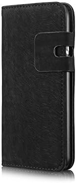 iPhone 6 Plus Wallet Case 5.5 inch [Exact Fit] Quality iPhone 6 Plus case LEATHER[LIMITED STOCK] Luxury PU Split iPhone 6 Plus Leather Case[STAND FEATURED] Magnetic Design iPhone 6 Plus Flip Case [Retro Look] iPhone 6 plus Leather Wallet Case[FOLIO CASE] TPU Protective Inner Case iPhone 6 Plus Cover(Black)