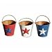 Patriotic Star Votive Bucket