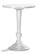 Eileen Grey Chrome and Glass Accent Table