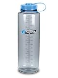 Nalgene 48oz Tritan SILO Wide Mouth Reusable Bottle-Grey