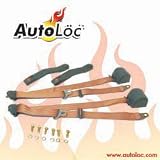 3 Point Retractable Peach Seat Belt (1 Belt) - SB3PRPE By Autoloc