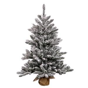 Vickerman 22255 - 36" Flocked Anoka 100 Clear Lights Christmas Tree (B110537)