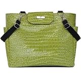 Lime Croco Lexington Tote by Reese Li