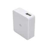 PLANEX Portable USB Charger/iPad Wall Charger UCHG03-WH- iPod & iPhone & iPad Compatible, Fast charging 1-port USB AC Adapter for iPod, iPhone 3G/3GS/4, iPad, Xperia, 1A-enabled USB Charger w/Adjustable Plug and 1000mA output; Charge your iPhone/iPod/Xperia/Digital Audio MP3 Player/ Nintendo DS/PSP and use iPad Wall Charger as your backup charger/5V White Micro USB Travel Charger Adapter with Folding Prongs