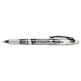 Papermate Liquid Flair Porous Point Pens, Black Ink, Medium Point, Dozen - 21001