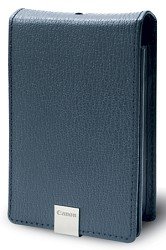 Canon PSC-1000 Deluxe Blue Leather Case for the Canon SD1000 and SD770IS Digital Cameras