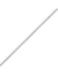 Sterling Silver 1.6mm Round Snake Chain - 18 Inch