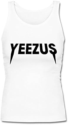 Women's Kanye West Yeezus Logo tank top S White