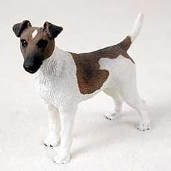 Fox Terrier - Dog figurine - Brn/Wht