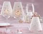 "Cherry Blossoms" Vellum Wine Glass Shade (Set of 24)