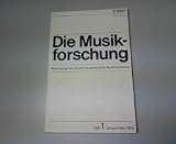 Produkt-Bild: Zur formalen Struktur einiger sp&auml;ter Orchesterwerke von Charles Ives (1874-1954), in: DIE MUSIKFORSCHUNG 1974 (Heft 1)
