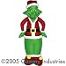 4FT - Gemmy Christmas Airblown Inflatable - Santa Grinch