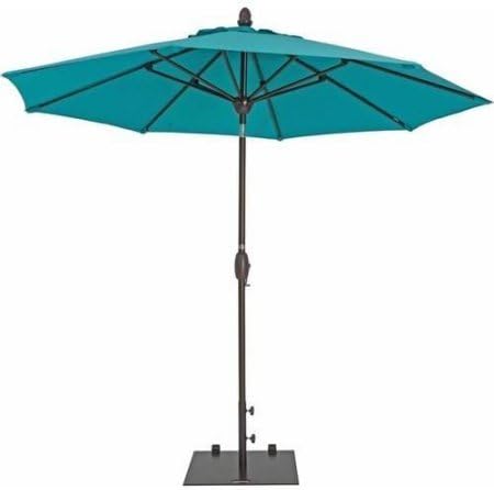 Sorara USA 9' Market Umbrella with Push Button in Aruba