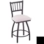 Holland Bar Stools Contessa 25" Bar Stool w/ Bronze finish - Allante Black Seat