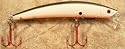 Frantic Minnow Fishing Lure Shallow Topwater Diver JLVLures Casting JFM158R