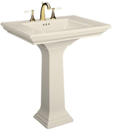 Kohler Memoirs K-226-8-1-47 Bathroom Pedestal Sinks Almond