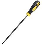 uxcell ヤスリ　三角　メタル アングル　トライアングル サイド カット 15cm