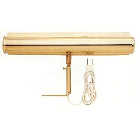 Brass Plated Picture Light 14 by Angelo Brothers