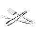 Weber Style 6445 Professional-Grade Stainless-Steel 3-Piece Barbeque Tool Set