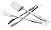 Weber Style 6445 Professional-Grade Stainless-Steel 3-Piece Barbeque Tool Set