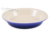 Le Creuset Stoneware 10-Inch Pie Dish, Cobalt Blue