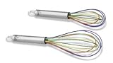 Silicone Rainbow Whisk - 8"