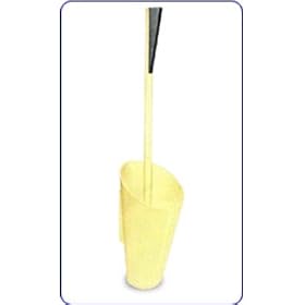 Hafele Nylon Toilet Brush Unit in Buttercup Yellow 