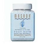 Masada 5916 NATURAL FOOT CARE 1 LB Peppermint Foot Bath