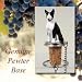 Bull Terrier Dog Wine Bottle Stopper - Brindle