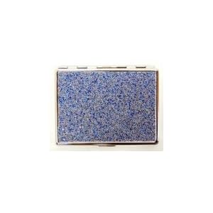 Outer Rebel Fashion Flasks and Smoking Accessories- Blue and Silver Glitter Stainless Steel...