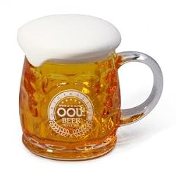 OOU! Cheers Beer Mug with Foam Fassbier
