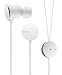 Wire Mic iPhone Headphones in White HP by Nixon