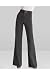 Wide Leg Pants - Jeanology Stretch high-waist wide-leg jean (misses 4 CHARCOAL)