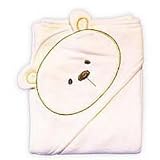 HOODED BEAR TOWEL,BLUE