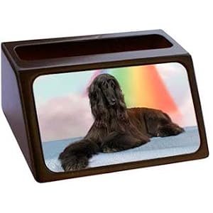 Afghan Hound Business Card Holder