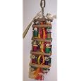 Planet Pleasures BamBoozlers Square Ladder Medium 14in Natural Bird Toy
