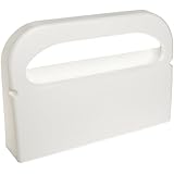 Hospeco HG-1-2Health Gards Half-Fold Plastic Wall Mounted Toilet Seat Cover Dispenser, White