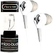 Sentry HO440 Micro Buds with Pouch and Extra Covers (White)