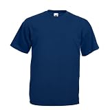 Valueweight T-Shirt von Fruit of the Loom Navy XXXL