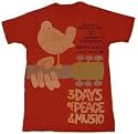 Woodstock red t-shirt '69 vintage Poster
