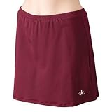 balle de Match Power-Up Women's Tennis Skort - Burgundy - W05302-BG