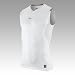 Confronta prezzi Nike NPC Hypercool Vapor Maglietta da uomo senza maniche con scollo a V, Bianco/Argento opaco,...