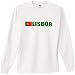 Lisboa, Portugal Flag Long Sleeve T-Shirt