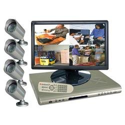 Clover BUN1970 DVR Bundle with 19-Inch TFT LCD Monitor, 4-Channel DVR and 4 Cameras