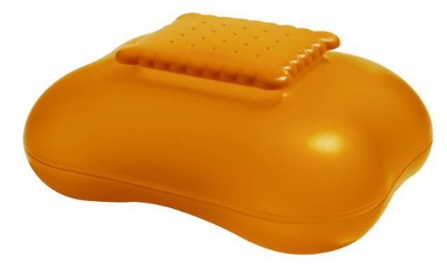 A di Alessi \"MARY BISCUIT\" Keksdose aus thermoplastischem Harz, orange Preisvergleich