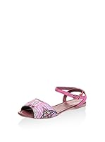 Bueno Sandalias planas (Fucsia)