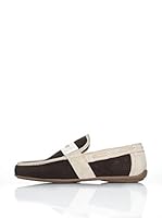 Galliano Mocasines Clásicos (Marrón / Beige)