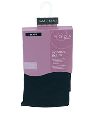 40 denier opaque maternity tights - black